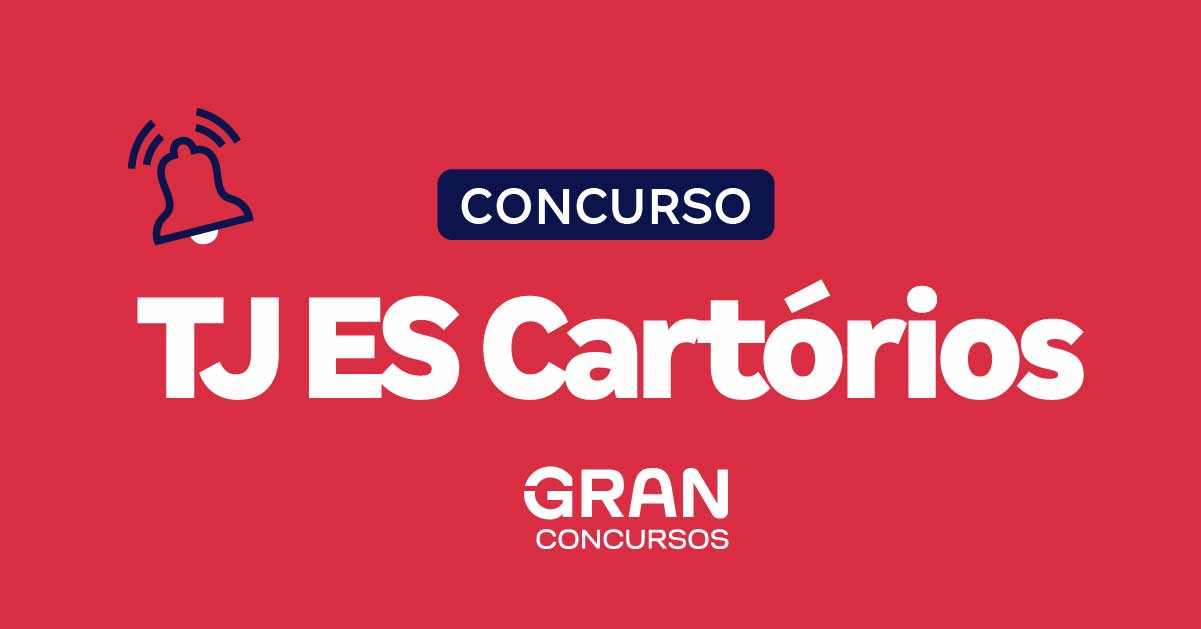 Concurso TJ ES Cartórios tem resultado de prova retificado!