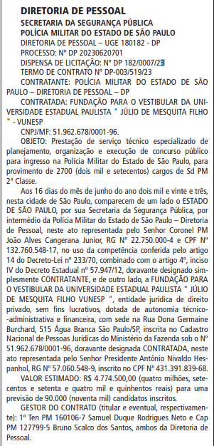 Concurso PM SP: Saiu edital com 2700 vagas! Com Érico Palazzo 