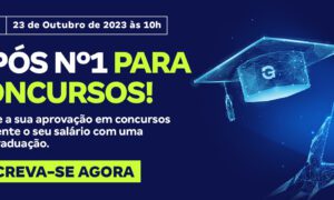 A pós nº 1 para concursos: participe do lançamento!