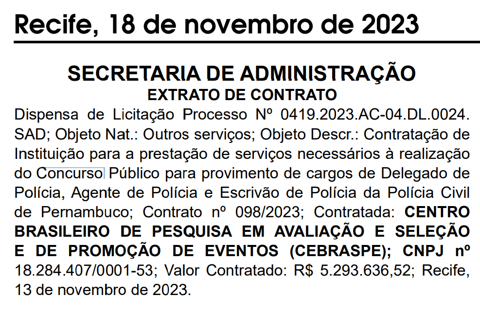 Candidatos fazem prova classificatória para 106 vagas no IGP neste domingo