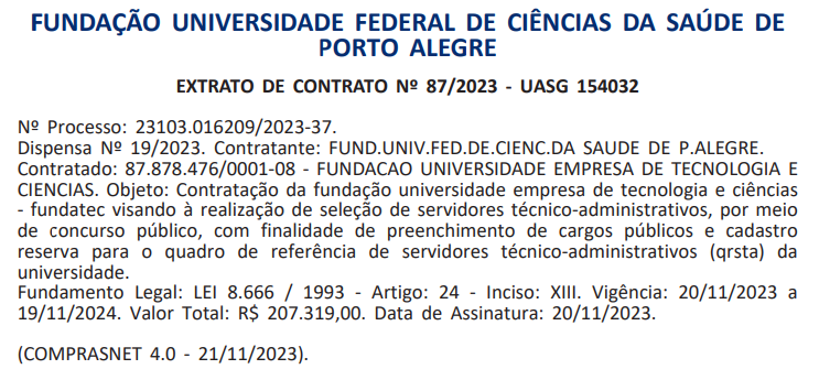 Notícias: Instituto Federal de Educação - Fundatec