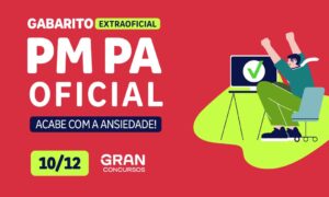 Gabarito PM PA extraoficial: confira a correção da prova