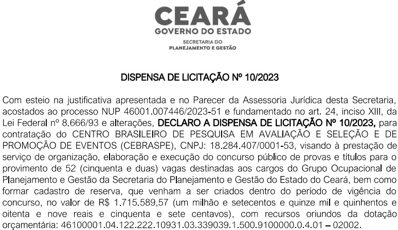 SEPLAG Ceará 