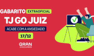 Gabarito TJ GO Juiz extraoficial: veja aqui a correção da prova