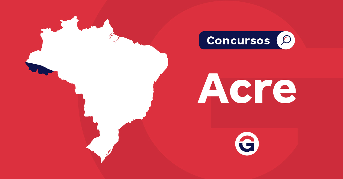 Concursos Acre 2024: até R$ 23 mil. Acompanhe tudo aqui!