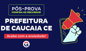 Recursos Caucaia CE até 09/02. Confira AQUI as fundamentações!