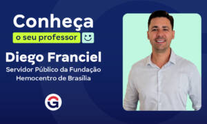 Conheça o seu professor: Diego Franciel, servidor público da FHB!