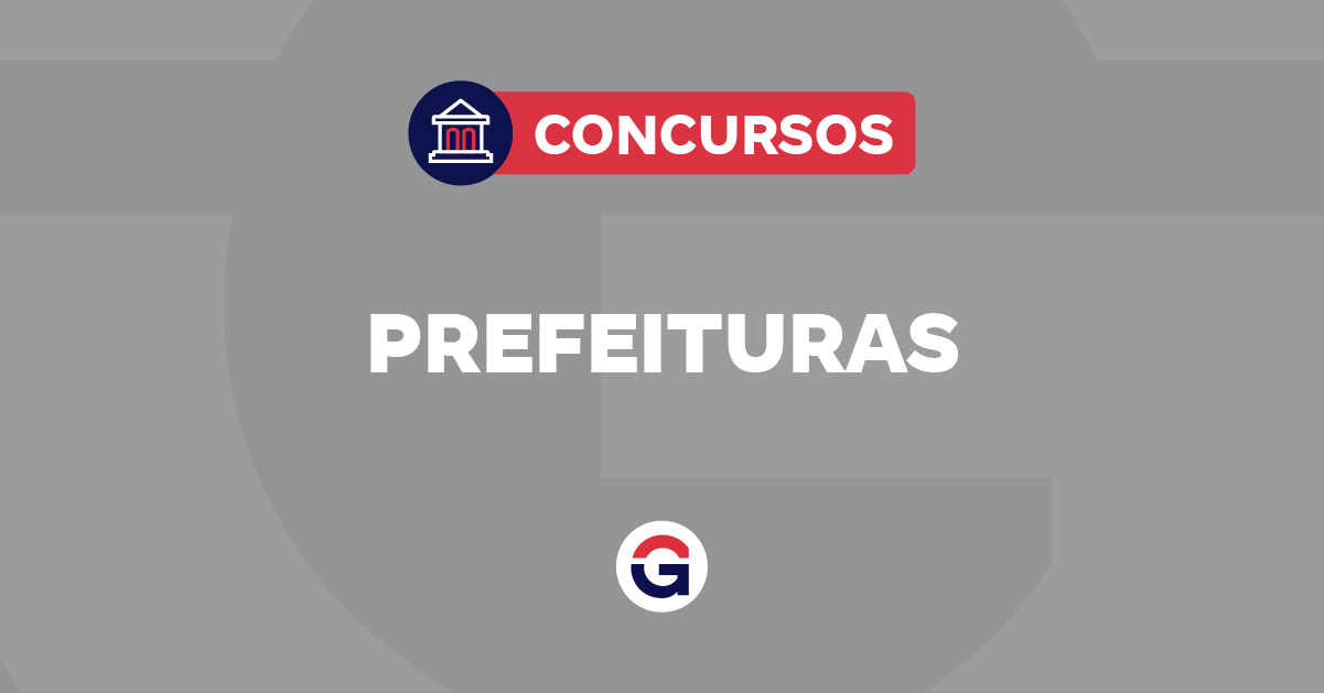 Confira os concursos abertos e previstos para as Prefeituras