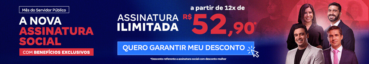 [Preparatórios] Nova assinatura social – Cabeçalho