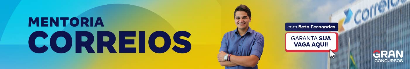 [PREPARATÓRIOS] BANNER MENTORIA CORREIOS