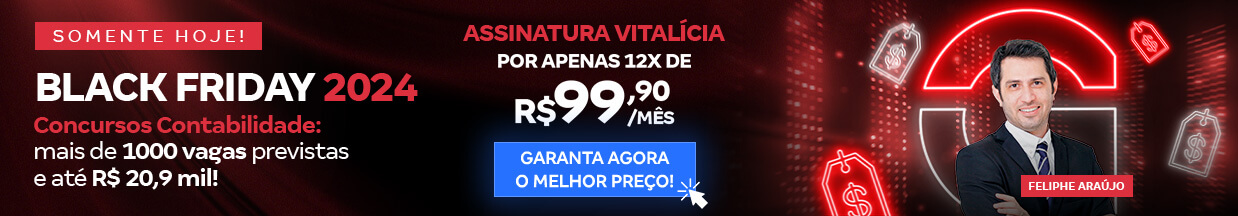 [Preparatórios] Concursos Contabilidade: Black Friday (R$ 99,90) – Cabeçalho