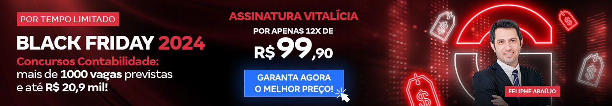 [Preparatórios] Concursos Contabilidade: Black Friday (R$ 99,90) – Cabeçalho