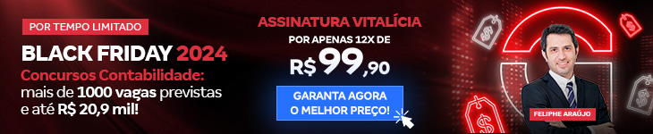 [Preparatórios] Concursos Contabilidade: Black Friday 2024 (R$ 99,90) – Post