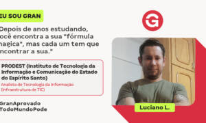 Aprovação no Concurso PRODEST: conheça Luciano L.!