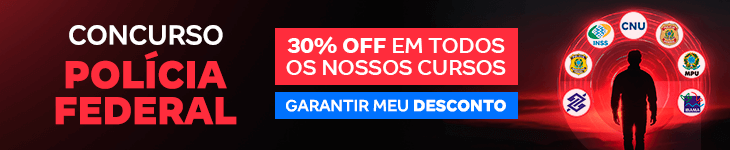 [Preparatórios] 30% OFF – Concurso Polícia Federal – Post