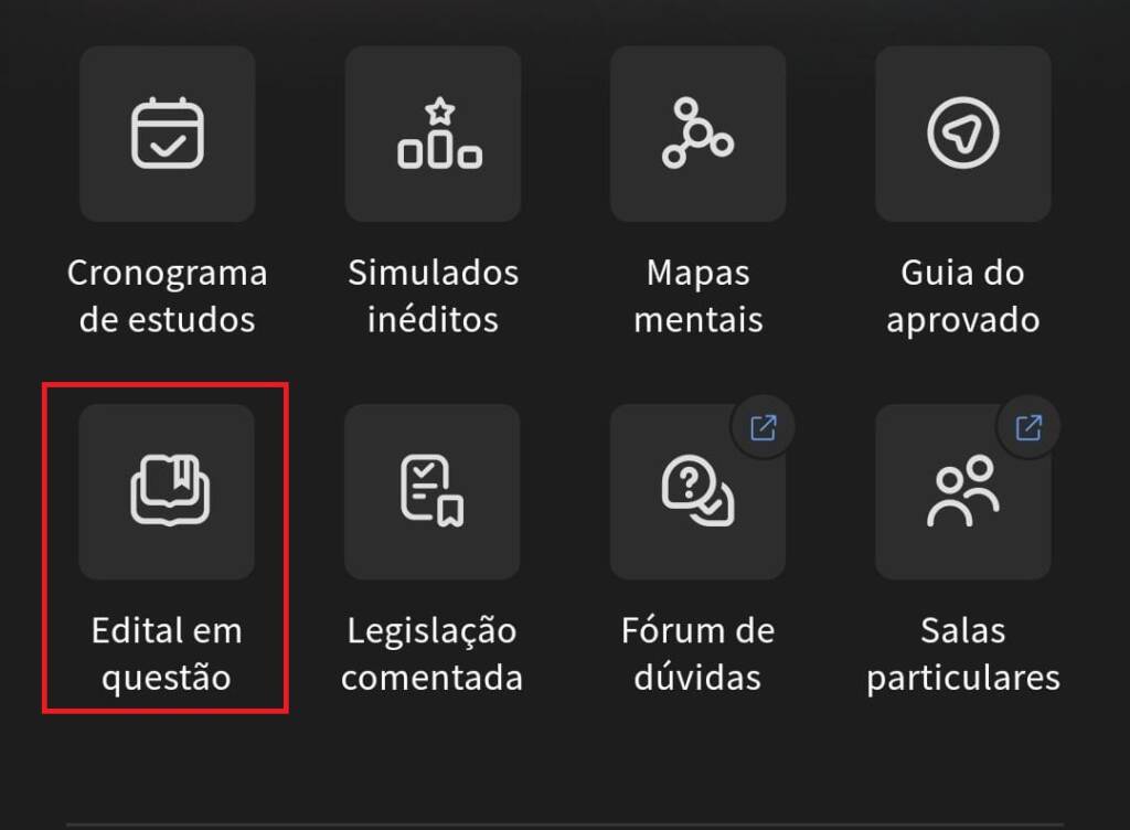Edital em Questões: como acessar pelo celular (2)