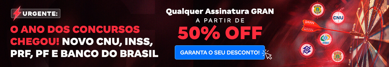 [Preparatórios] O ano dos concursos chegou! – Cabeçalho