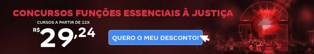 [Preparatórios] 10% OFF – Funções essenciais à justiça – Cabeçalho