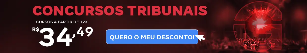 [Preparatórios] 10% OFF – Tribunais – Cabeçalho