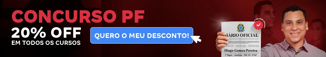 [Preparatórios] Concurso Polícia Federal – Cabeçalho