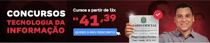 [Preparatórios] Concursos TI – Post
