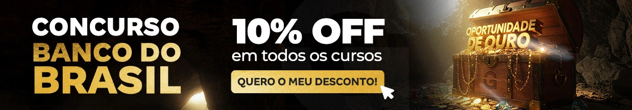 [Preparatórios] 10% OFF – Concurso Banco do Brasil – Cabeçalho