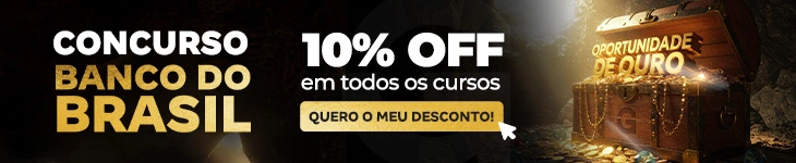 [Preparatórios] 10% OFF – Concurso Banco do Brasil – Post