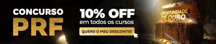 [Preparatórios] 10% OFF – Concurso PRF – Post