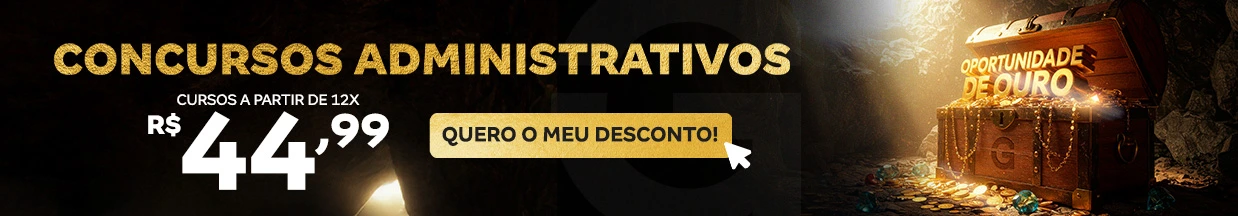 [Preparatórios] 10% OFF – Administrativo – Cabeçalho