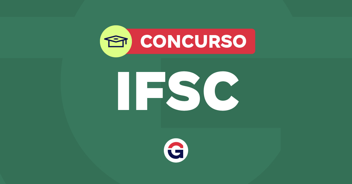 Edital IFSC retificado, provas em 27 de setembro!