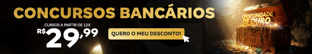 [Preparatórios] 10% OFF – Bancárias – Cabeçalho
