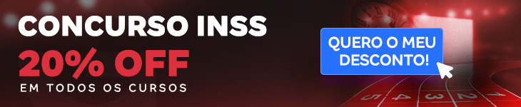 [Preparatórios] 20% OFF – Concurso INSS – Post