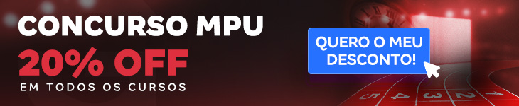 [Preparatórios] 20% OFF – Concurso MPU – Post