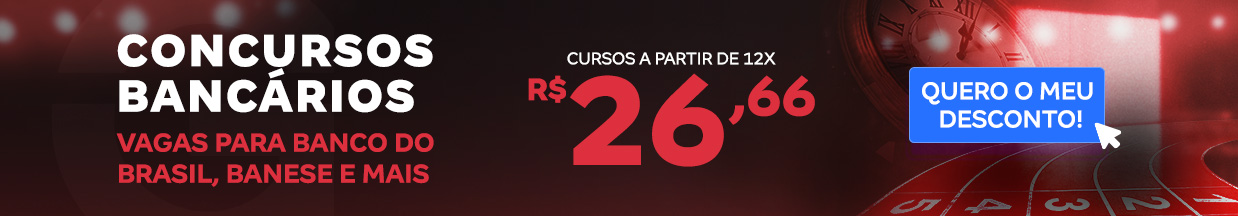 [Preparatórios] 20% OFF – Bancárias – Cabeçalho