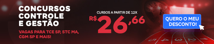 [Preparatórios] 20% OFF – Controle e Gestão – Post