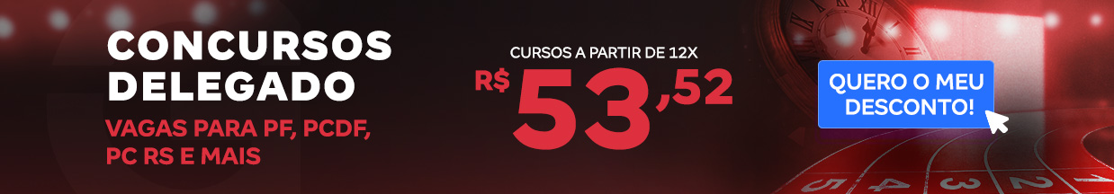 [Preparatórios] 20% OFF – Delegado – Cabeçalho