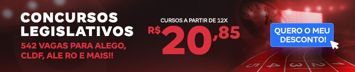 [Preparatórios] 20% OFF – Legislativa – Post