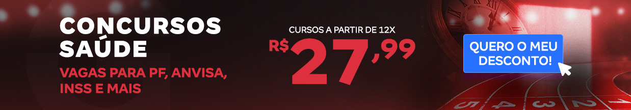 [Preparatórios] 20% OFF – Saúde – Cabeçalho