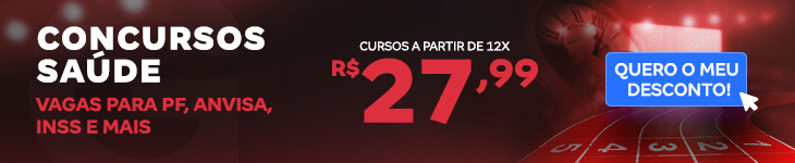 [Preparatórios] 20% OFF – Saúde – Post
