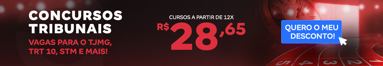 [Preparatórios] 20% OFF – Tribunais – Cabeçalho