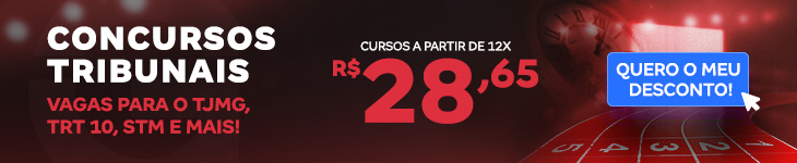 [Preparatórios] 20% OFF – Tribunais – Post