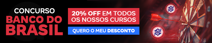 [Preparatórios] 20% OFF – Concurso Banco do Brasil – Post