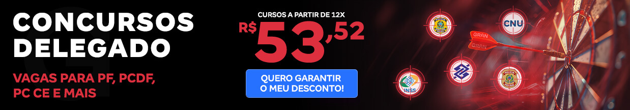 [Preparatórios] 20% OFF – Delegado – Cabeçalho