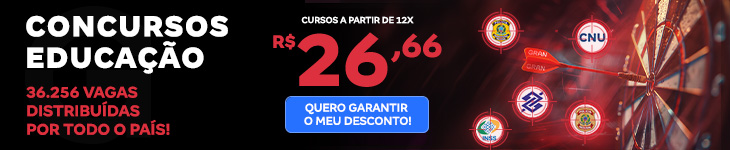 [Preparatórios] 20% OFF – Educação – Post