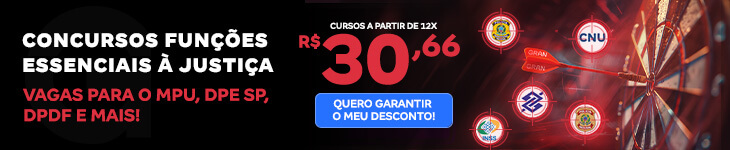 [Preparatórios] 20% OFF – Funções essenciais à justiça – Post