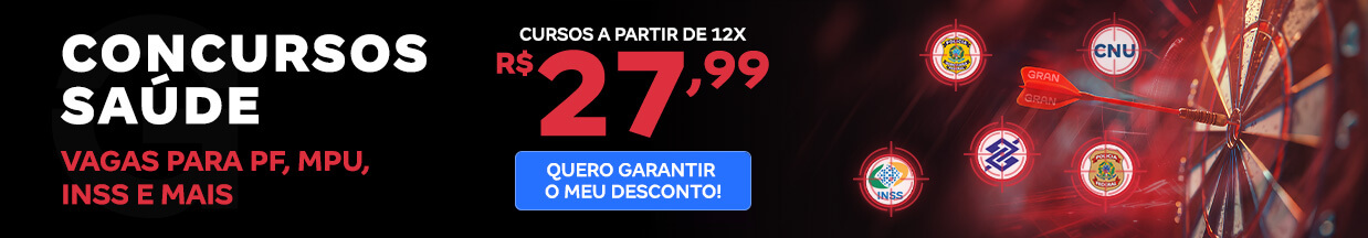 [Preparatórios] 20% OFF – Saúde – Cabeçalho