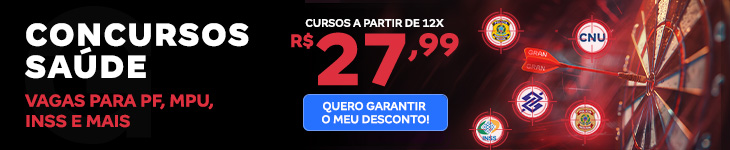 [Preparatórios] 20% OFF – Saúde – Post