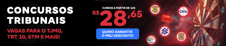 [Preparatórios] 20% OFF – Tribunais – Post