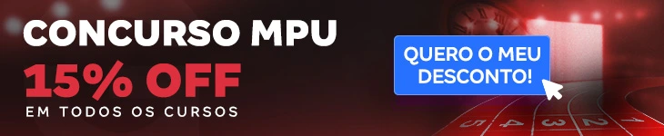 [Preparatórios] 15% OFF – Concurso MPU – Post
