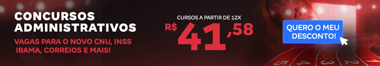 [Preparatórios] 15% OFF – Administrativo – Cabeçalho